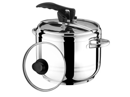 Hrnec tlakový 5l AXIO nerez + skl.poklice