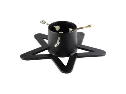 Stojánek na vánoční stromek HVĚZDA, 370x350x112mm, litina