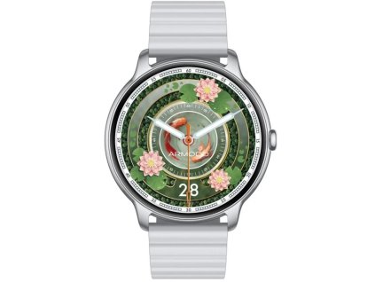 Slim se silikonovým řem. Stříbrná ARMODD