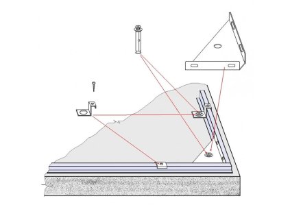 FZDO 9001 Kotvící set zahr.dom.FIELDMANN