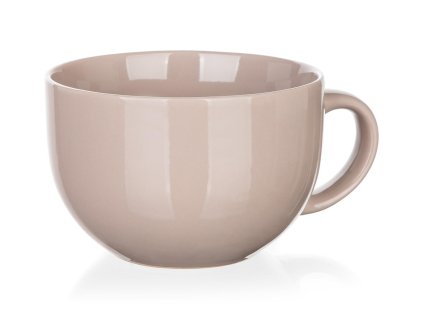 Hrnek JUMBO 800ml NATURAL LATTE keramický