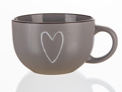 Hrnek JUMBO 730ml HEART HN keramický