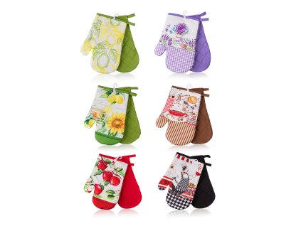 Chňapka PES 27x17cm s poutkem (2ks) mix motivů