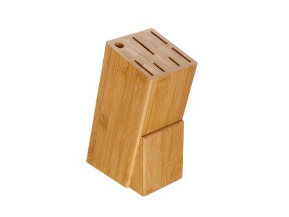 Blok na  6 nožů a ocílku 22x14x9cm bambus BRILLANTE