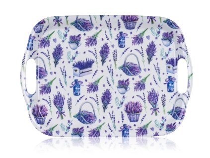 Tác 36x25,5cm NEW LAVENDER s uchy melamin