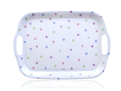 Tác 36x25,5cm PUNTO s uchy melamin