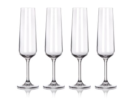 Sklenice na šampus flétna 205ml MARTA (4ks)