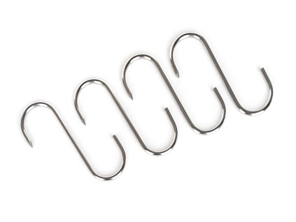 Hák řeznický AKCENT 16x12cm, pr.5mm nerez (4ks)