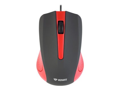 YMS 1015RD Myš USB Suva červená YENKEE