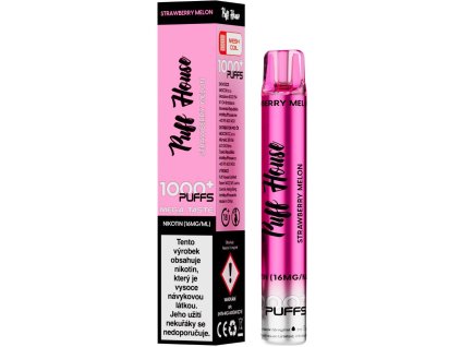 E-CIGAR 1000+ STRAW/MELON ICE PUFF HOUSE