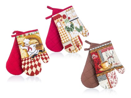 Chňapka BA 27x17cm COOK III s magnetem (2ks) mix dekorů