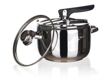 Hrnec tlakový 5l ALLEGRO nerez + skl. poklice
