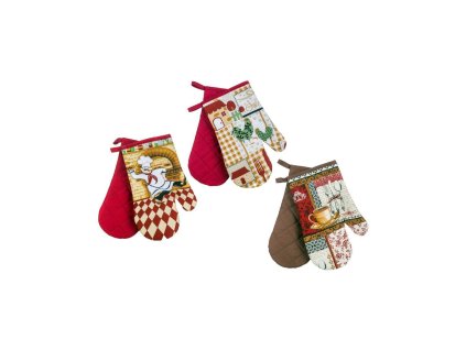 Chňapka BA 27x17cm COOK III s magnetem (2ks) mix dekorů x