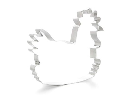 Vykraj.cukroví SLEPIČKA NA OŠATCE 13,7x13x2cm