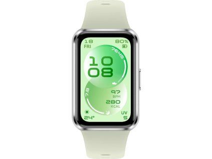 Band 11 Green Fluoroelastom.Strap HUAWEI
