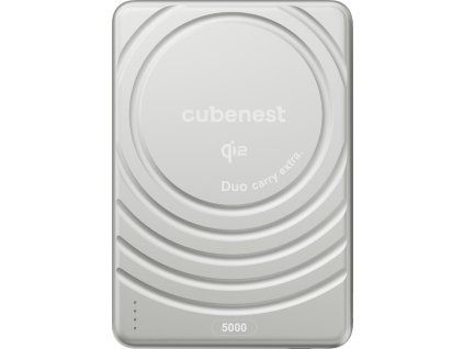 SlimDual 5000mAh SQ1B3D stříbr. CUBENEST