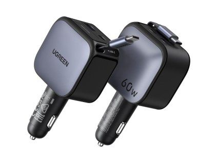 60W nab.do auta USB-C/USB-A+kabel UGREEN