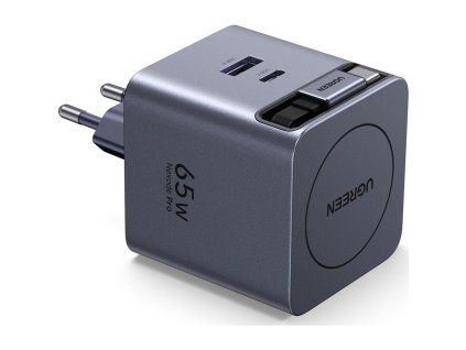 45W GaN USB-C/USB-A+zatah.kabel UGREEN