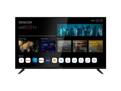 SLE 40FS804B WEBOS SMART TV SENCOR