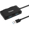 YHB 4341BK Hub 4x USB 3.0 černý YENKEE