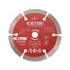 EXTOL PREMIUM 8893022F kotouč diamantový, řezný, segmentový, ∅89x1,0x10mm