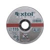 EXTOL PREMIUM 8808400 kotouč řezný na hliník, 115x1,0x22,2mm