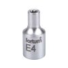 FORTUM 4701704 hlavice nástrčná vnitřní TORX 1/4", E 4, L 25mm