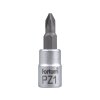 FORTUM 4701821 hlavice zástrčná 1/4" hrot pozidriv, PZ 1, L 37mm