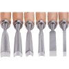 EXTOL PREMIUM 8812405 dláta řezbářská, sada 12ks, délka 200mm