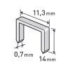 EXTOL PREMIUM 8852505 spony, balení 1000ks, 14mm, 11,3x0,52x0,70mm