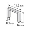 EXTOL PREMIUM 8852506 spony, balení 1000ks, 16mm, 11,3x0,52x0,70mm