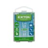 EXTOL ENERGY 42062 baterie nabíjecí, 12ks, AAA (HR03), 1,2V, 1000mAh, NiMh
