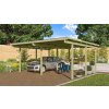 dvojitý carport KARIBU ECO 1A 62035
