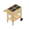 vyvýšený záhon LANITPLAST STILT1 (S7290)