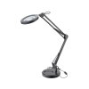 EXTOL LIGHT 43160 lampa stolní s lupou, USB napájení, 1300lm, 3 barvy světla, 5x zvětšení