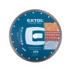 EXTOL INDUSTRIAL 8703047 kotouč diamantový řezný, turbo Thin Cut, suché i mokré řezání, O 250x25,4x2mm