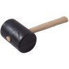 Palička gumová 90mm, dřevěná rukojeť, česká výroba