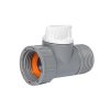 Adaptér s ventilem, vnitřní a vnější závit 3/4", WL-2232, WHITE LINE