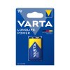 Baterie 9V, 6LR61 alkalická Longlife Power VARTA