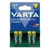 Baterie mikrotužková AAA LR03 dobíjecí 1000mAh/500 cyklů VARTA
