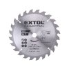 EXTOL INDUSTRIAL 8791826A-R TLUSTŠÍ kotouč pilový s SK plátky, 185x1,8x16mm, 24T