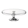Podnos na dort pr.32,2cm PATISSERIE skleněný