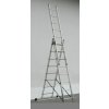 Žebřík Al un. 3d.  8př. 2,17/4,51m VHR T 3x8 nosnost 150kg ELKOP
