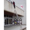 Žebřík Al un. 3d. 14př. 3,79/8,99m VHR P 3x14 nosnost 150kg ELKOP