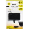 USB-C HUB 4x USB 3.0 Black PORT CONNECT