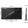 65HR7265E QLED GOOGLE SMART 144Hz SHARP