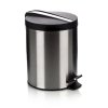 Koš odpadkový nášlapný 12l SOLISTE NEW kul.nerez, s vložkou PH