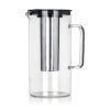 Džbán skleněný SUNA 2500m,l PH víčko, nerez sítko