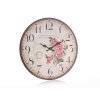 Hodiny nástěnné pr.34cm CARTE POSTALE