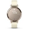 Lily 2 CreamGold/Coconut Sil.Band GARMIN